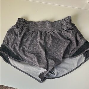 Women’s Athletic Running Shorts - Heather Gray. Lulu Lemon Shorts